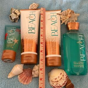 Bath & Body Works At The Beach Signature Collection  
4 Piece Body Care Gift Set